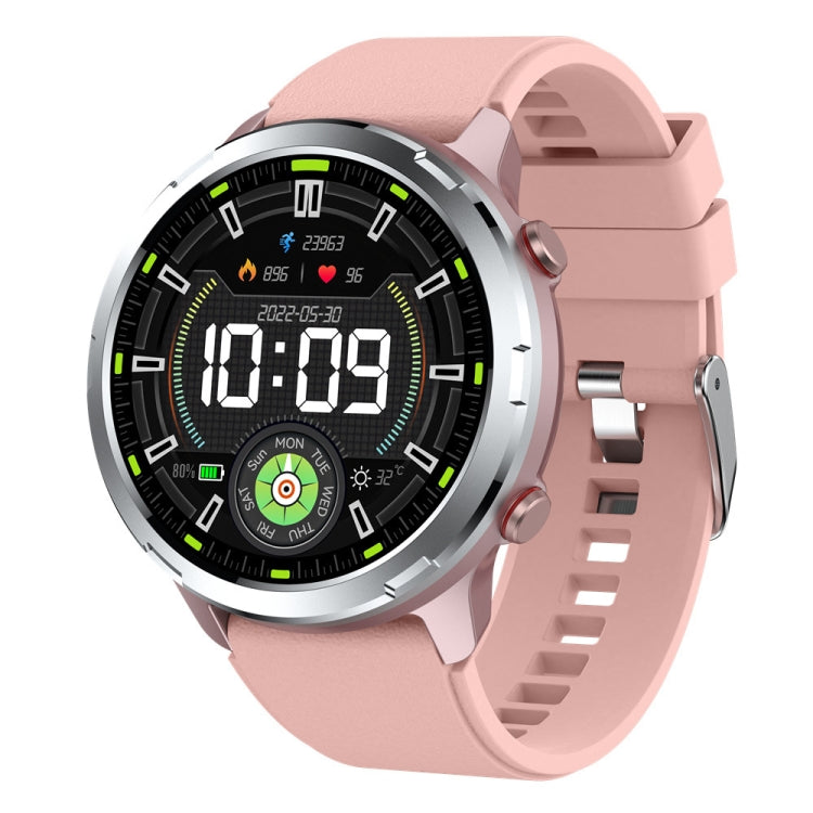 Outdoor GPS Sport Watch 1.32inch HD Round Screen Multi Sport Mode Smartwatch(Pink) by bashfashion