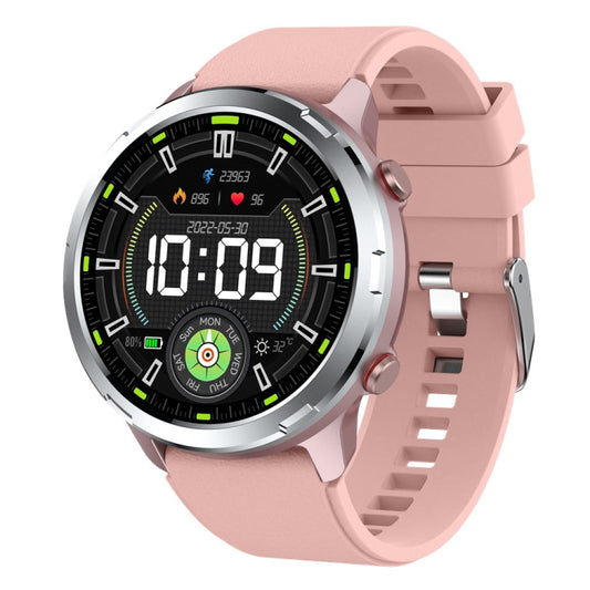Outdoor GPS Sport Watch 1.32inch HD Round Screen Multi Sport Mode Smartwatch(Pink) by bashfashion