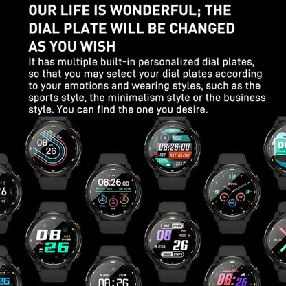 Outdoor GPS Sport Watch 1.32inch HD Round Screen Multi Sport Mode Smartwatch(Pink) by bashfashion