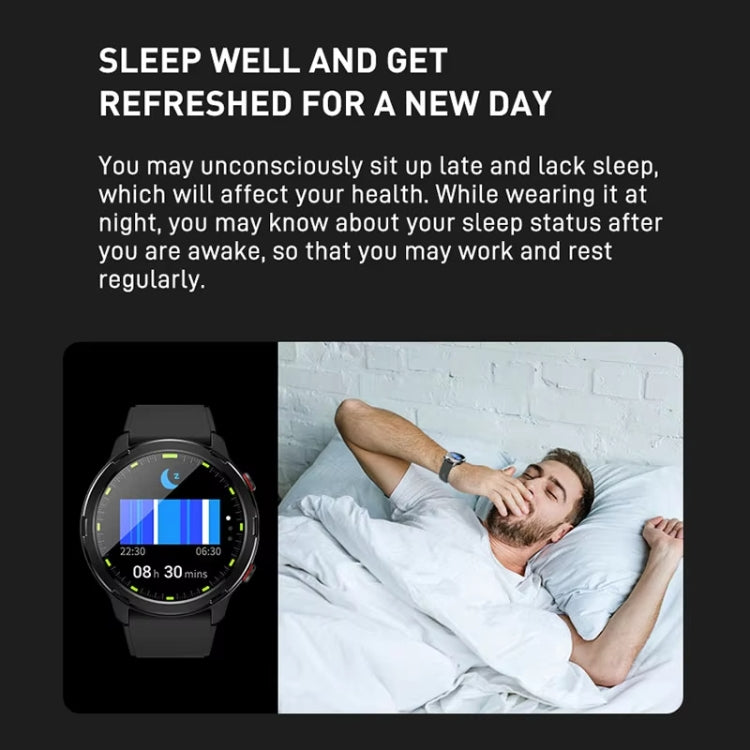 Outdoor GPS Sport Watch 1.32inch HD Round Screen Multi Sport Mode Smartwatch(Silver) by bashfashion