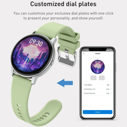 Bluetooth Talk Smartwatch Multi-Function Monitor Heart Rate / Blood Pressure / Blood Oxygen / Sleep(Pink) by bashfashion