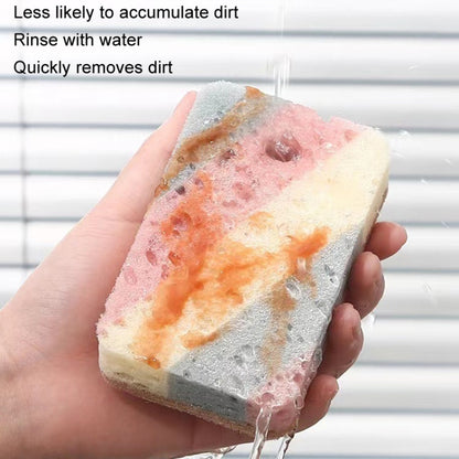 5pcs Kitchen Cleaning Sponge Wipe Rag Dishcloth by bashfashion