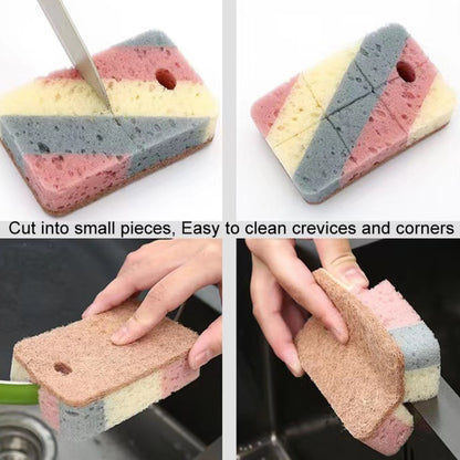 5pcs Kitchen Cleaning Sponge Wipe Rag Dishcloth by bashfashion