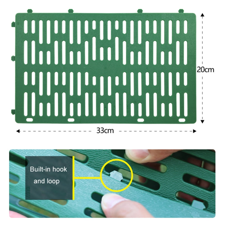 6pcs / Set Plant Trunk Adjustable Splice Protector(Brown) by bashfashion