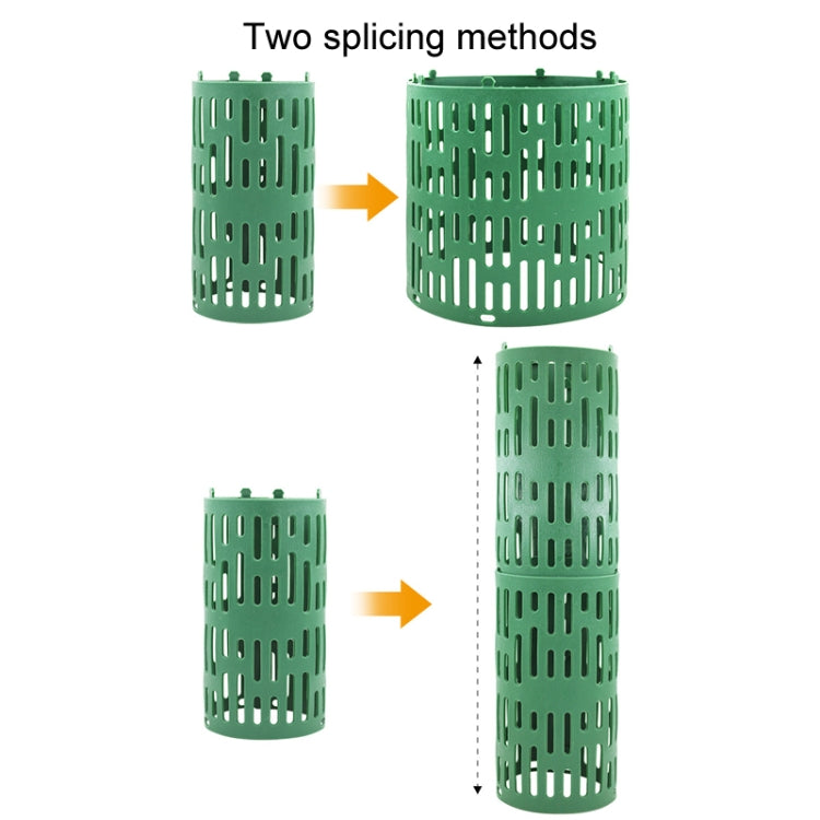 6pcs / Set Plant Trunk Adjustable Splice Protector(Brown) by bashfashion