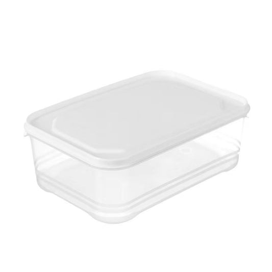 2000ml Refrigerator Storage Box Large Capacity Transparent Fresh Food Organiser by bashfashion