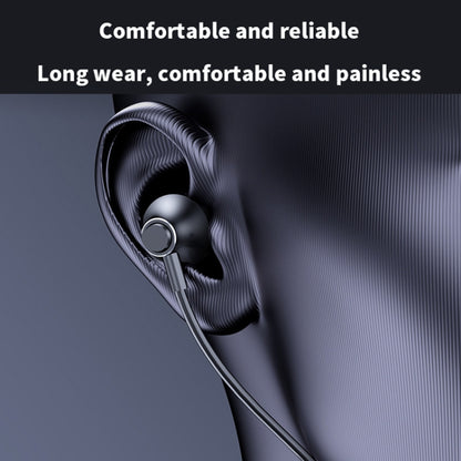 M518P Running Sports Long Standby Semi-In-Ear Neck-Hanging Digital Bluetooth Earphone(Blue) by bashfashion