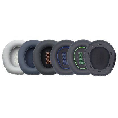 1pair For JBL Quantum Q100 Headphone Leather Sponge Cover Gaming Headset Earmuffs(Black Blue) by bashfashion