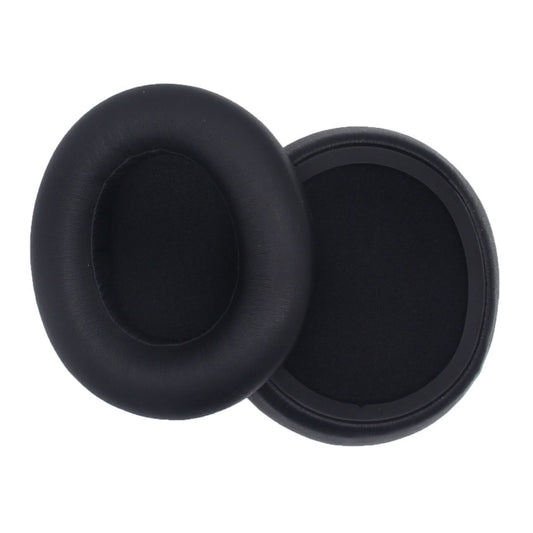 1pair For SteelSeries Arctis Nova 3 / 5 / 7 / Pro Wired Headphone Sponge Cover, Color: Black Leather by bashfashion