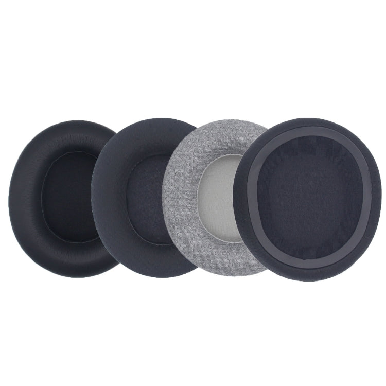 1pair For SteelSeries Arctis Nova 3 / 5 / 7 / Pro Wired Headphone Sponge Cover, Color: Black Leather by bashfashion