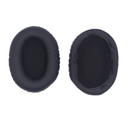 1pair For Razer Opus X Headphone Replacement Sponge Cover Ear Pad Accessories(Black Leather) by bashfashion