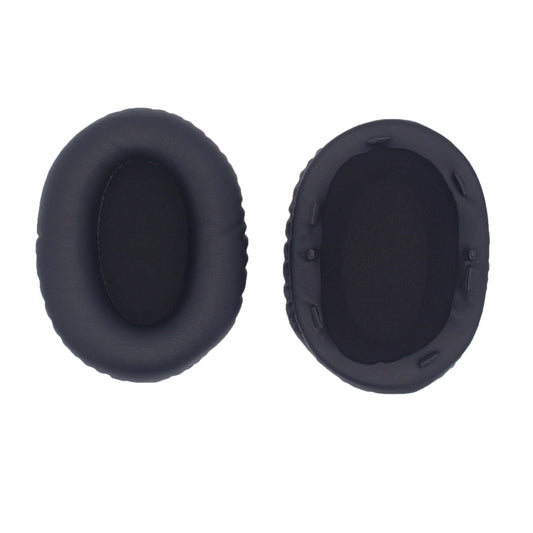 1pair For Razer Opus X Headphone Replacement Sponge Cover Ear Pad Accessories(Black Leather) by bashfashion