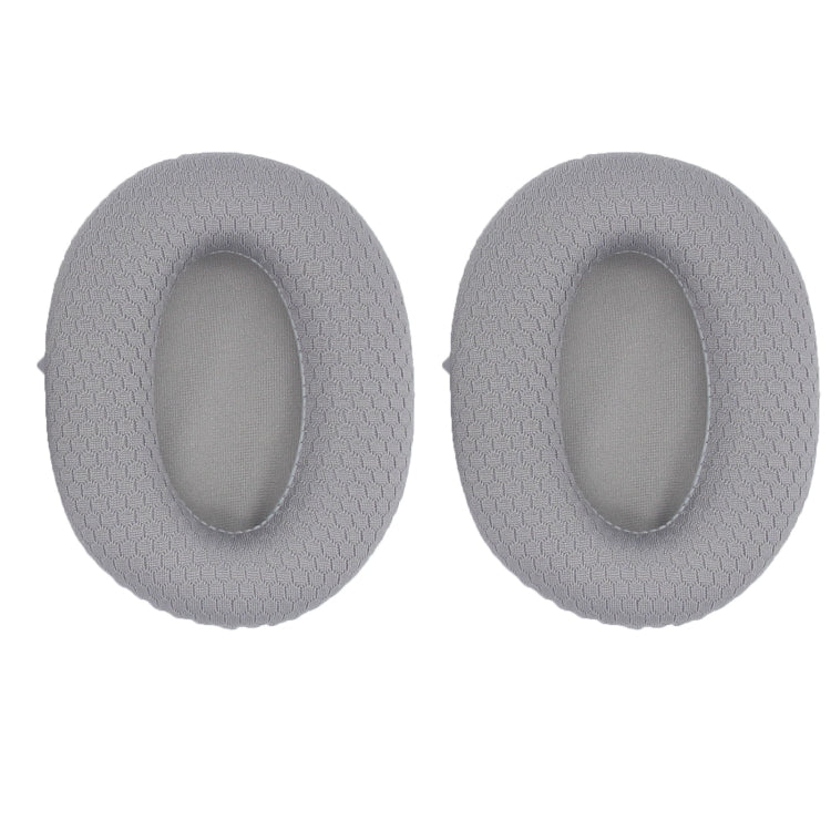 1pair For Razer Opus X Headphone Replacement Sponge Cover Ear Pad Accessories(Gray Net) by bashfashion