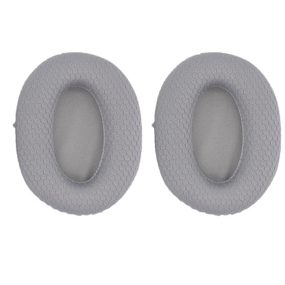 1pair For Razer Opus X Headphone Replacement Sponge Cover Ear Pad Accessories(Gray Net) by bashfashion
