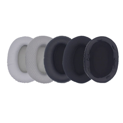1pair For Razer Opus X Headphone Replacement Sponge Cover Ear Pad Accessories(Gray Leather) by bashfashion