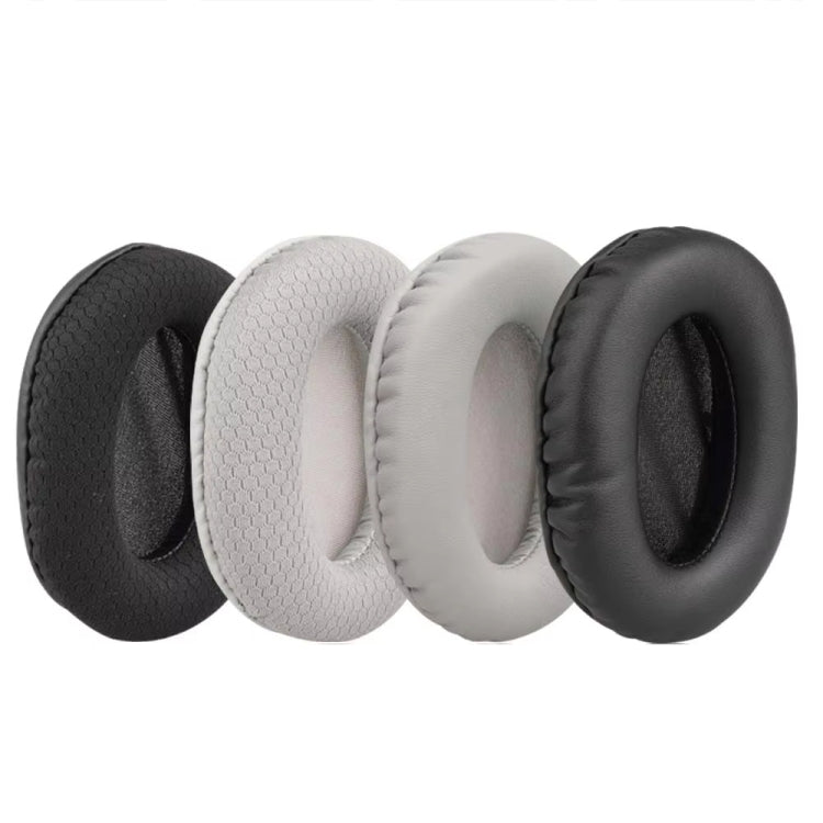 1pair For Razer Opus X Headphone Replacement Sponge Cover Ear Pad Accessories(Gray Leather) by bashfashion