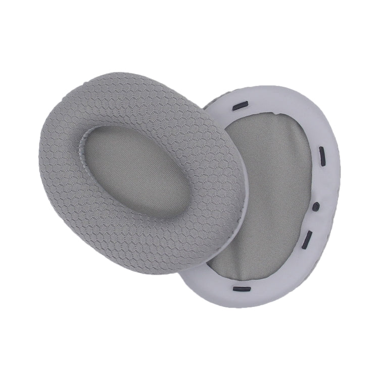 1pair For Razer Opus X Headphone Replacement Sponge Cover Ear Pad Accessories(Gray Net) by bashfashion