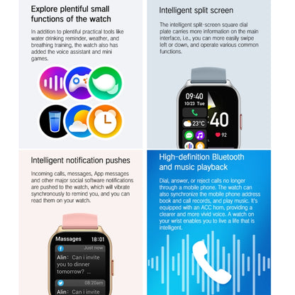 Blood Oxygen / Sleep / Heart Rate Health Monitoring Smart Watch Square Sports Watch(Black) by bashfashion