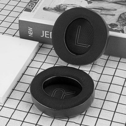 1pair For Alienware AW310H / AW510H Ice Gel Headphone Leather Cover Sponge Cover Earmuffs(Black) by bashfashion