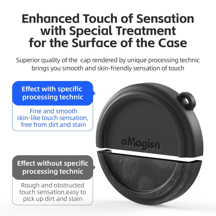 For DJI Osmo Action 5 Pro / 4 / 3 aMagisn Silicone Lens Protective Cover by aMagisn