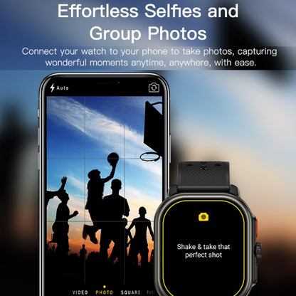 Sports Smart Watch 2.06 Inch Ultra HD AMOLED Screen Bluetooth Talking Watch(White) by bashfashion