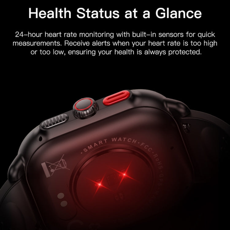 Sports Smart Watch 2.06 Inch Ultra HD AMOLED Screen Bluetooth Talking Watch(White) by bashfashion