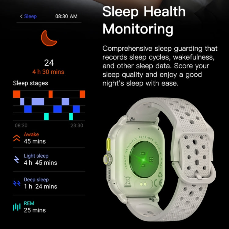 Sports Smart Watch 2.06 Inch Ultra HD AMOLED Screen Bluetooth Talking Watch(White) by bashfashion