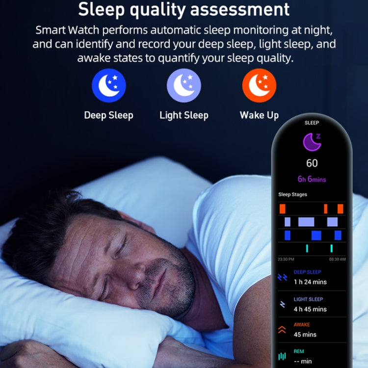 Outdoor Sports Smart Watch 1.43 Inch Ultra HD AMOLED Screen Bluetooth Talking Watch(Orange) by bashfashion