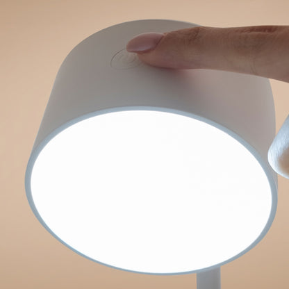 Multifunctional Magnetic LED Smart Projection Desk Lamp with Wireless Charging Function(White) by bashfashion