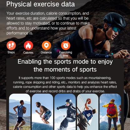 Bluetooth Talk Outdoor Pedometer Exercise Heart Rate Sleep Monitoring Smart Watch(Black) by bashfashion