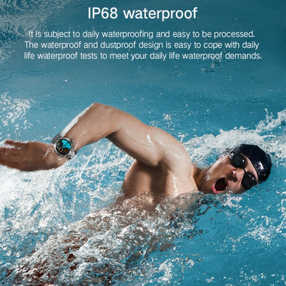 Bluetooth Talk Outdoor Pedometer Exercise Heart Rate Sleep Monitoring Smart Watch(Black) by bashfashion