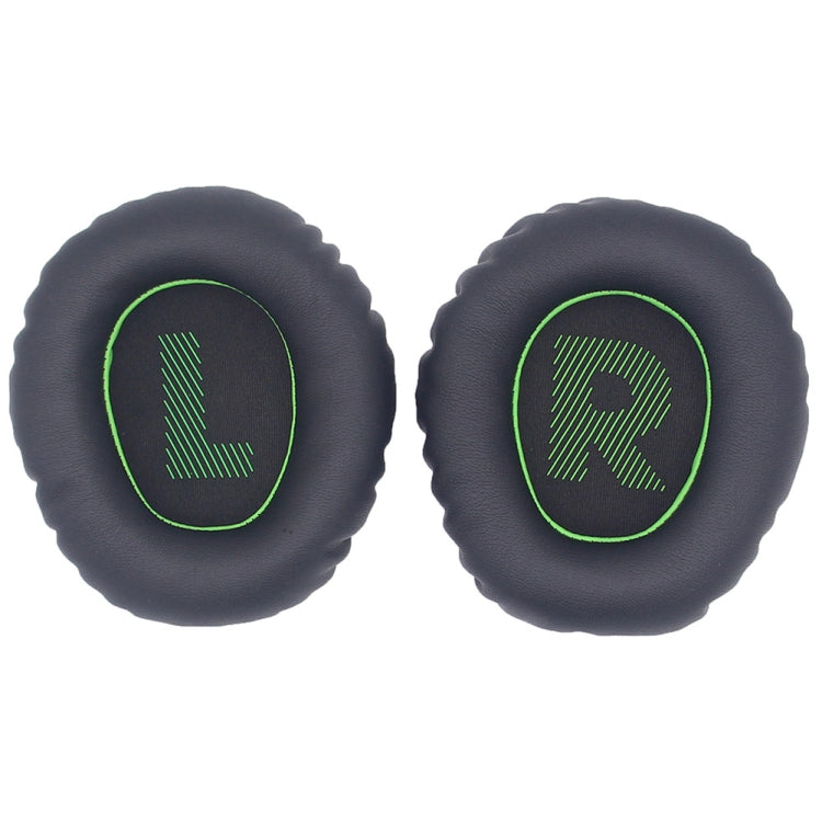 1pair For JBL Quantum 350 / 360 Headphone Leather Sponge Cover Earmuffs(Green) by bashfashion