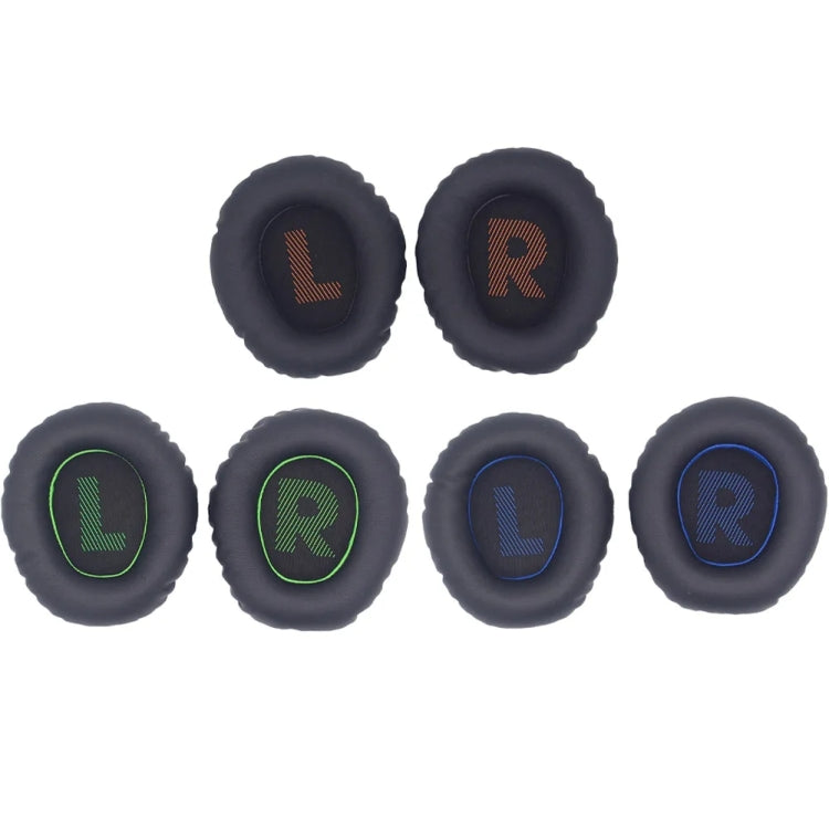 1pair For JBL Quantum 350 / 360 Headphone Leather Sponge Cover Earmuffs(Green) by bashfashion