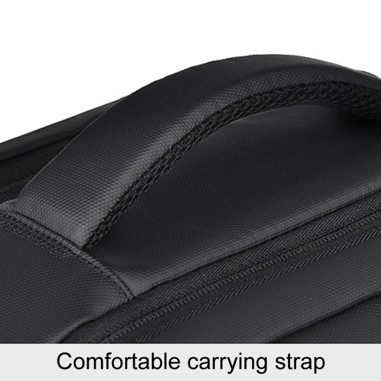 WEIXIER B724 Business Large Capacity Double-Shoulder Commuter Computer Bag Expandable Travel Backpack(Gray) by WEIXIER