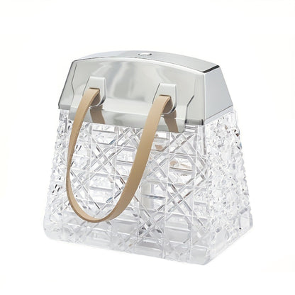 Desktop Small Crystal Bag Humidifier Aroma Ambient Lighting, Color: White Plug-in by bashfashion