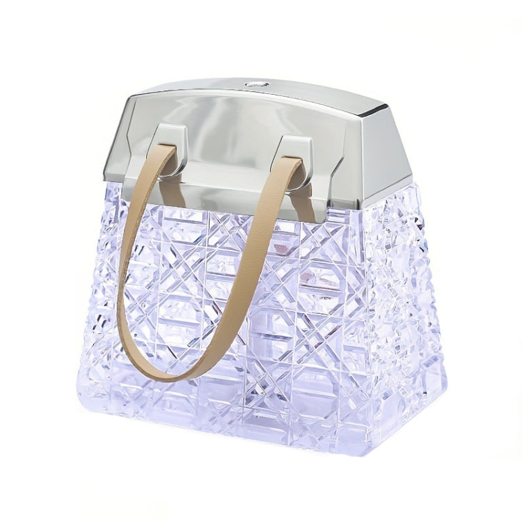 Desktop Small Crystal Bag Humidifier Aroma Ambient Lighting, Color: Blue Plug-in by bashfashion