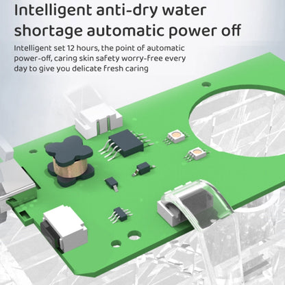 Desktop Small Crystal Bag Humidifier Aroma Ambient Lighting, Color: Blue Plug-in by bashfashion