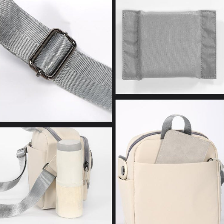 Cwatcun D155 Shoulder Casual Microslr Camera Storage Bag Lightweight Digital Photography Bag(Beige) by Cwatcun