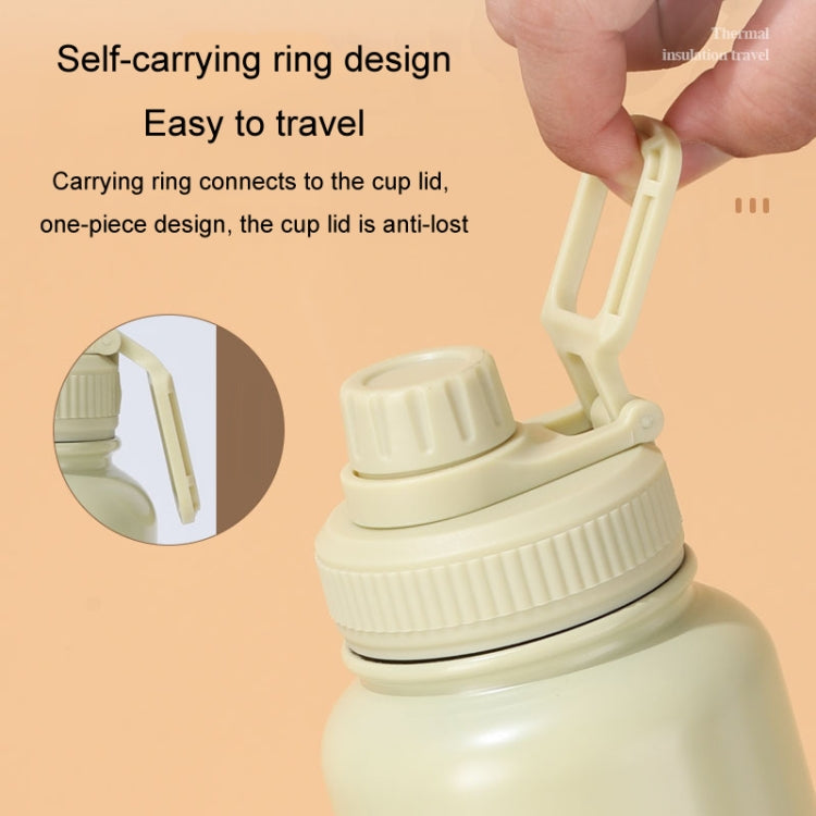 Aguaflask 1000ml 304 Stainless Steel Insulated Cup Large Capacity Thermos Bottle Vacuum Outdoor Portable Sports Kettle(Pink) by Aguaflask