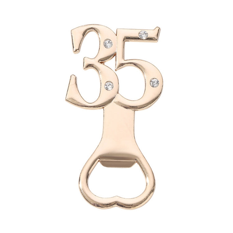 Digital Shape Wedding Party Manual Bottle Opener Beer Drinks Driver, Style: 35 by bashfashion