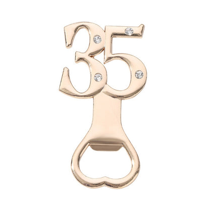 Digital Shape Wedding Party Manual Bottle Opener Beer Drinks Driver, Style: 35 by bashfashion