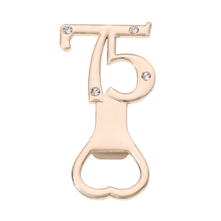 Digital Shape Wedding Party Manual Bottle Opener Beer Drinks Driver, Style: 75 by bashfashion