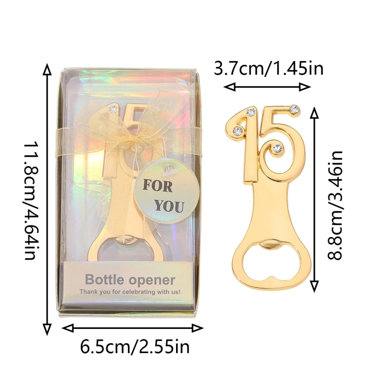 Digital Shape Wedding Party Manual Bottle Opener Beer Drinks Driver, Style: 45 by bashfashion
