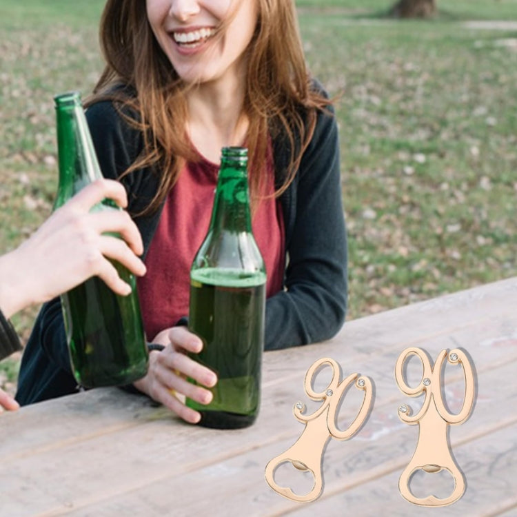 Digital Shape Wedding Party Manual Bottle Opener Beer Drinks Driver, Style: 60 by bashfashion