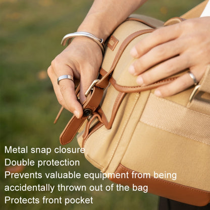 Cwatcun D146 Small Vintage Camera Bag Crossbody Canvas Digital Bag by Cwatcun