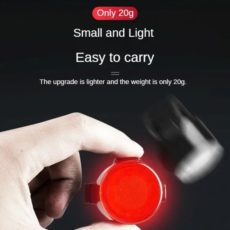 USB High Bright Bicycle Tail Light MTB Headlight Night Riding Safety Warning Light Cycling Equipment(Red) by bashfashion