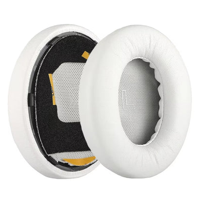 1pair For BOSE QC Ultra Headphone Leather Sponge Cover Earmuffs, Color: White Lambskin by bashfashion