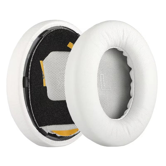 1pair For BOSE QC Ultra Headphone Leather Sponge Cover Earmuffs, Color: White Lambskin by bashfashion