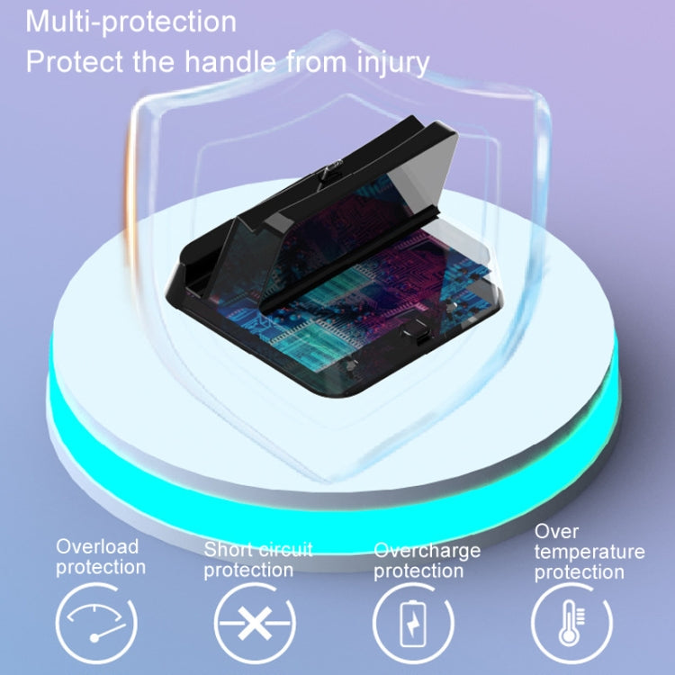 For PlayStation Portal iplay HBP-547 Palm Contact Terminal Portable Charging Stand(White) by iplay