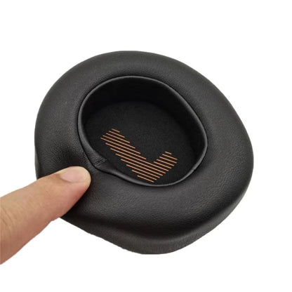 1pair For JBL QUANTUM 400 Headphone Leather Sponge Cover Earmuffs(Black) by bashfashion